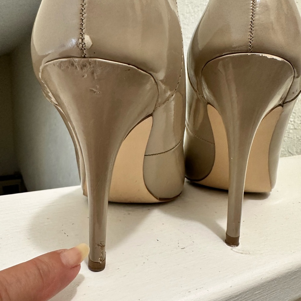 Steve Madden Beige Patent leather - Picture 5 of 7